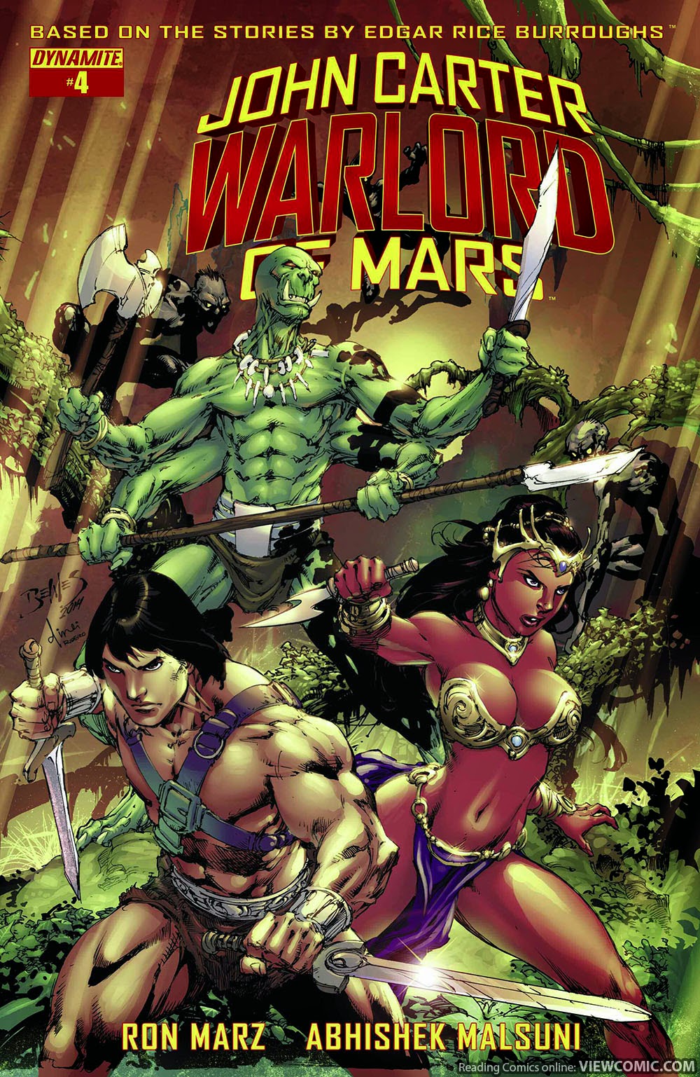 John Carter: Warlord of Mars (Dynamite Entertainment) - Issue #4
